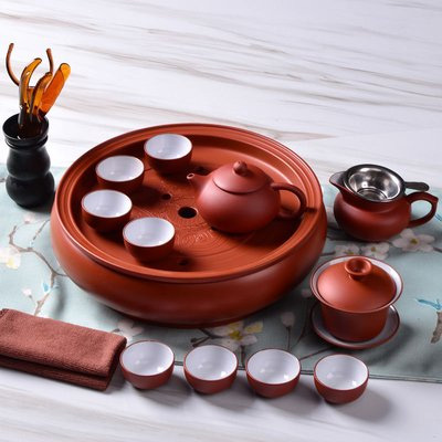 原矿紫砂茶具：天然双气孔结构，“以砂养茶” 的传世之选